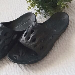 Merrell Men's Black Hydro Slide Sandals